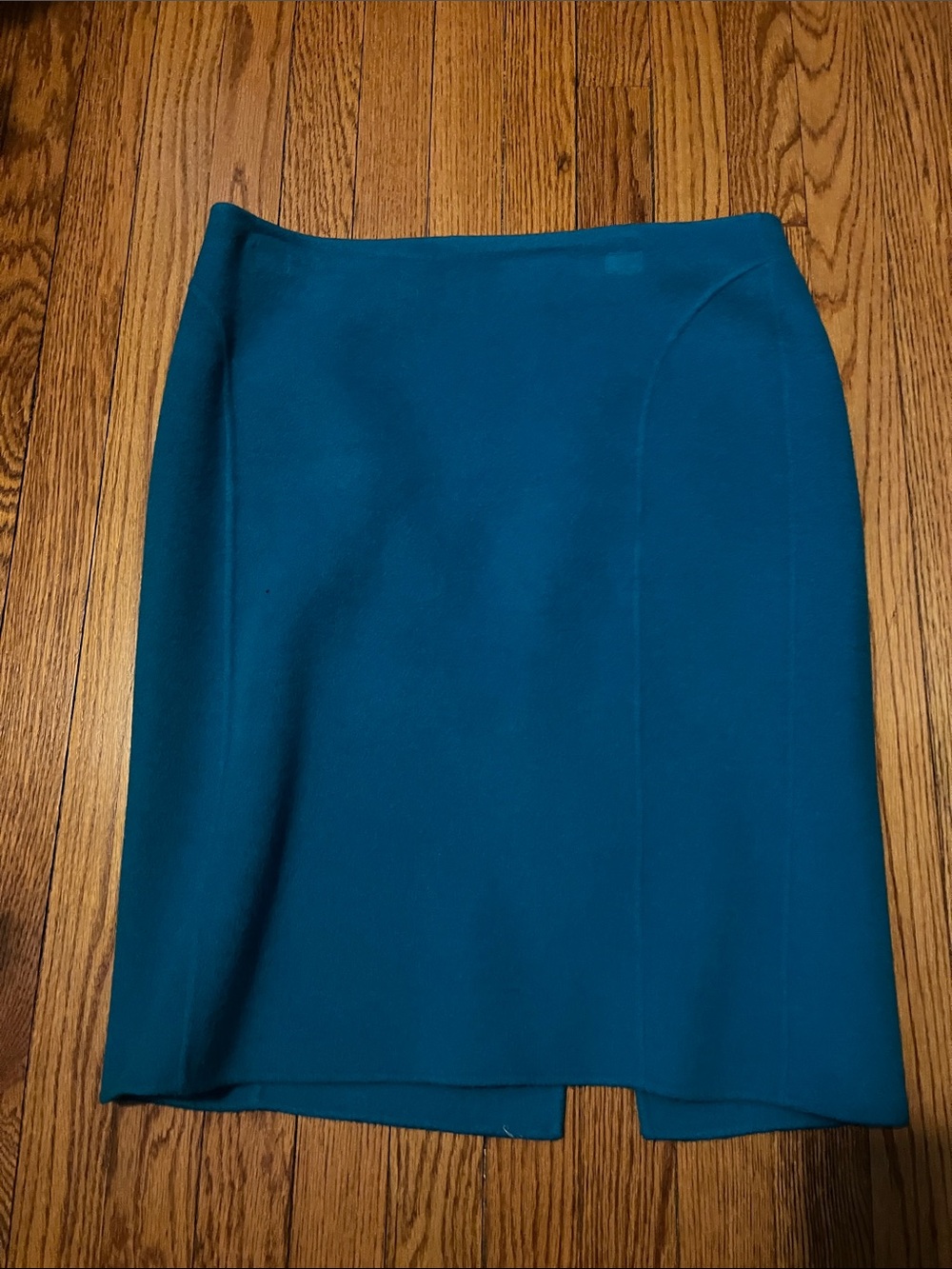 Teal Pencil Skirt - Women's Classic Silhouette